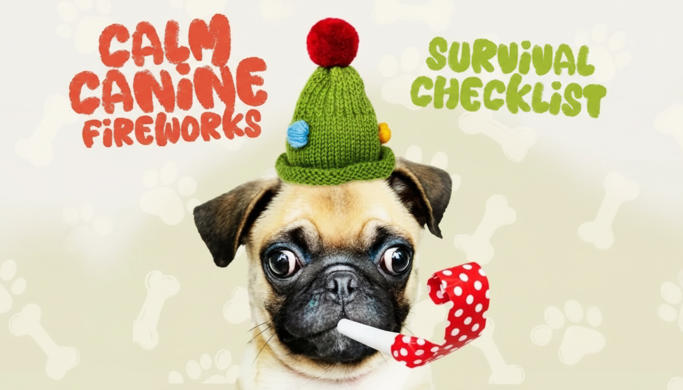 Fireworks Checklist for Dogs: Keep Them Calm & Safe