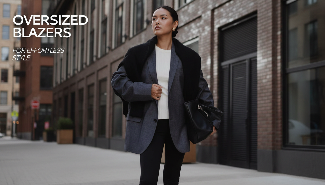 How to Style an Oversized Blazer: Fit, Outfits, Tips