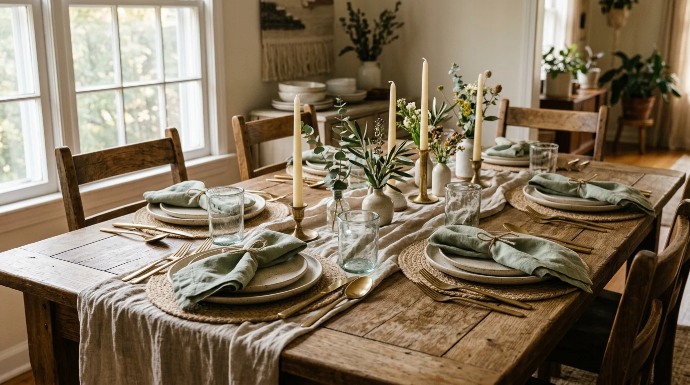 Layered Texture Tablescapes: 7-Step Checklist + Maps
